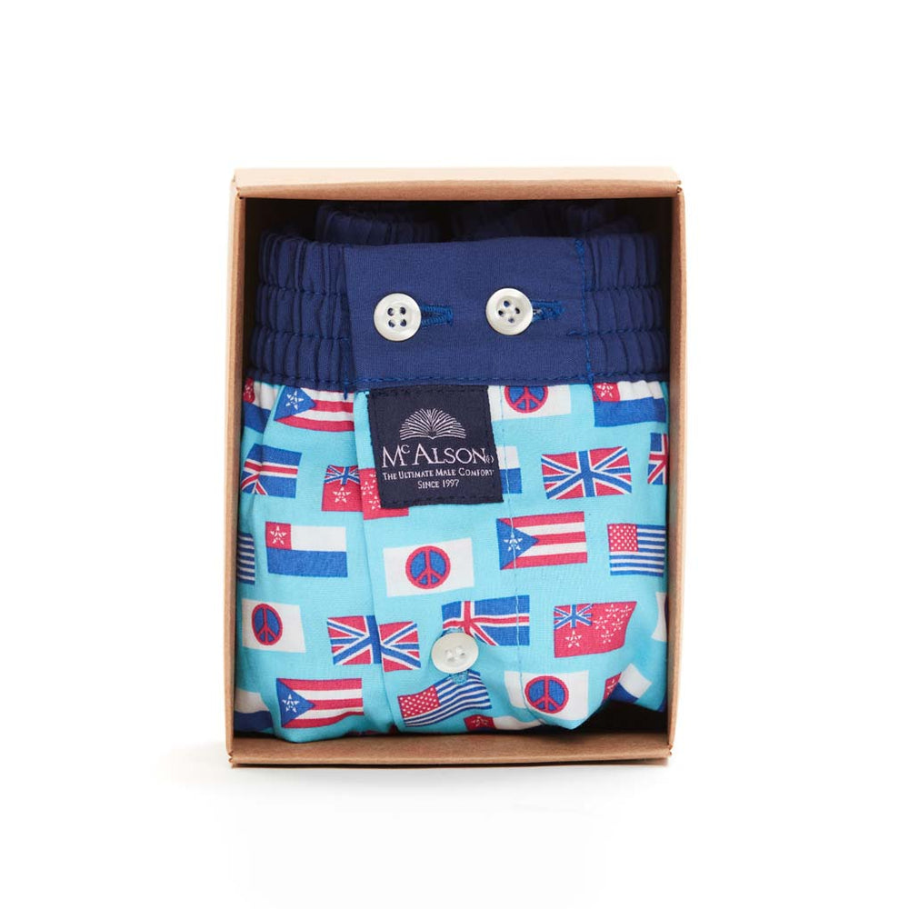 M2718B - Flags blau