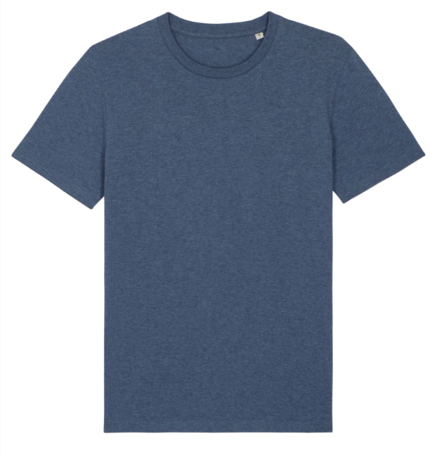 T-shirt Dunkles Heidekraut Blau