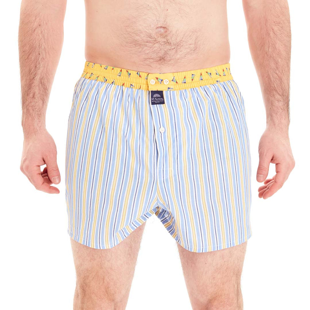 M4598 - Striped yellow