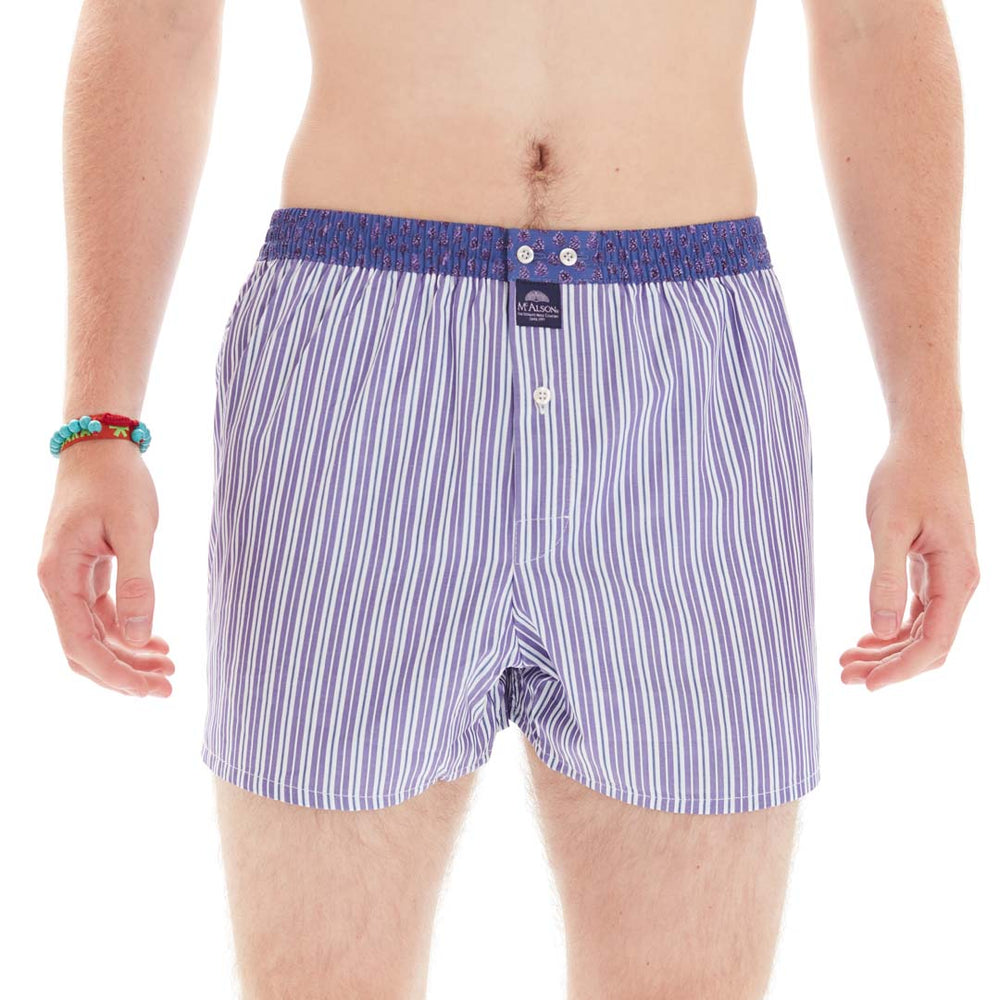 M4849 - Striped purple