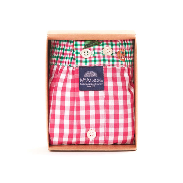 M4881 - Rosa Gingham Oktoberfest