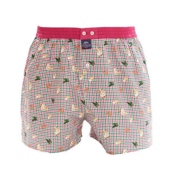 M4882 - Gingham rosa oktober fest