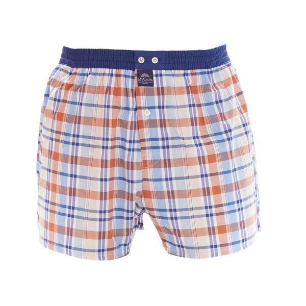 M4931 - Gingham multicolour blue