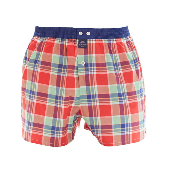 M4932 - Gingham multicolour red