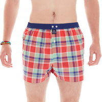 M4932 - Gingham multicolour red