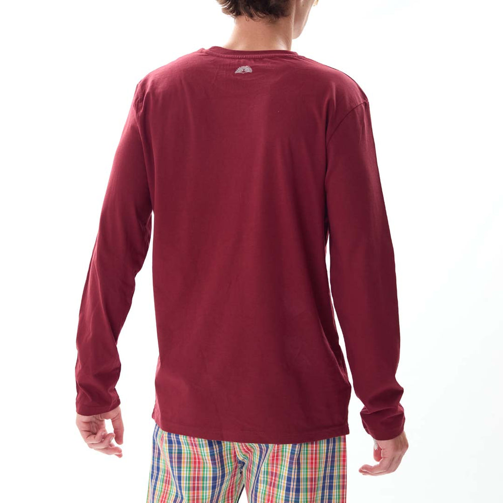 Long sleeve Burgundy