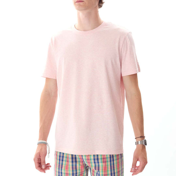 T-Shirt Creme heidekraut Pink