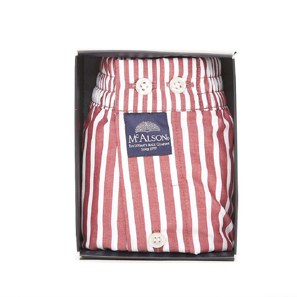 KM0232 - Striped burgundy