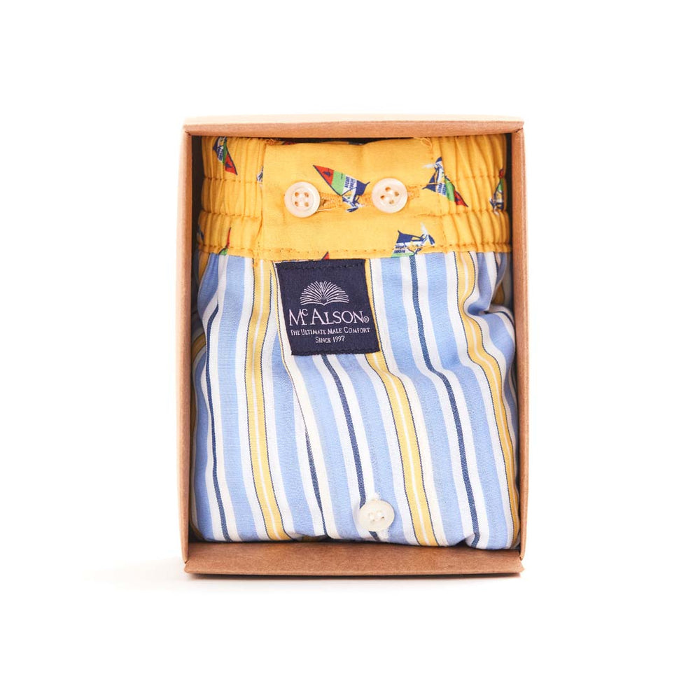 M4598 - Striped yellow