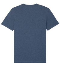 T-shirt Dunkles Heidekraut Blau