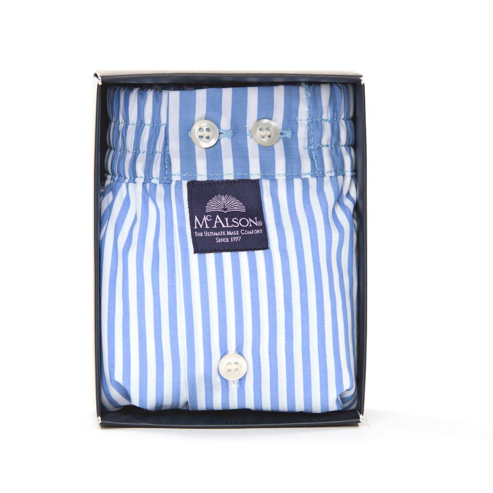 M0235 - Striped baby blue