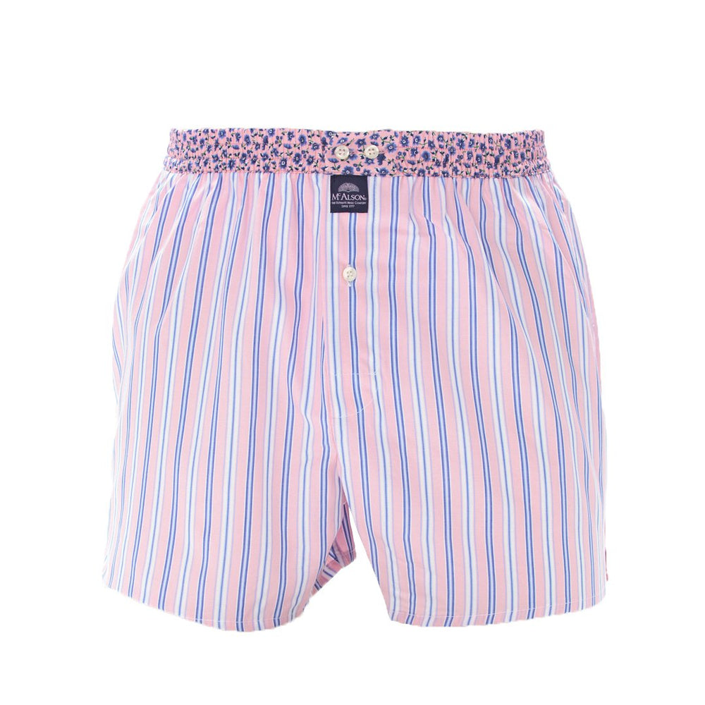 M4113 - Striped pink & blue