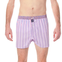 M4113 - Striped pink & blue