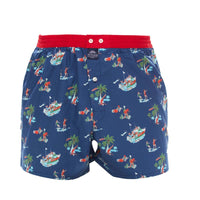 M4347 - Boats navy blue