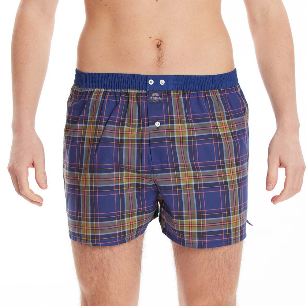 M4433 - Tartan deep blau