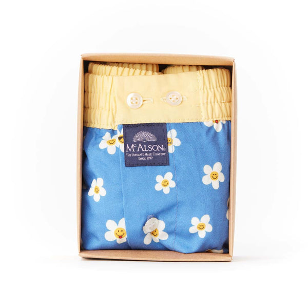 M4783 - Daisy smiley blue